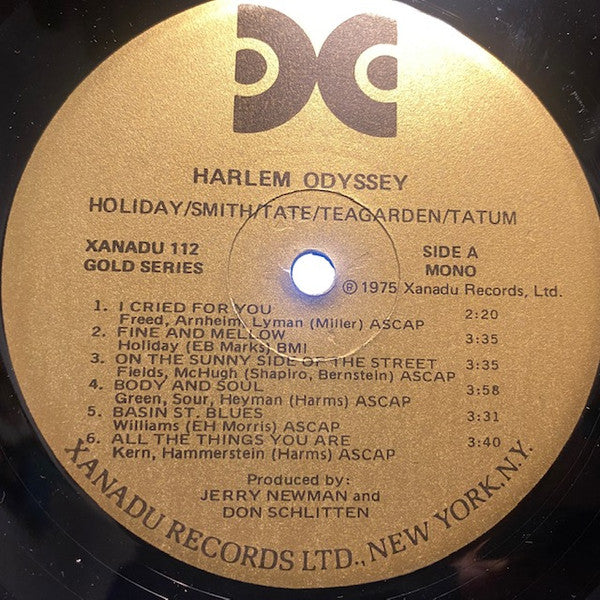 Various : Harlem Odyssey (LP, Comp, Mono)