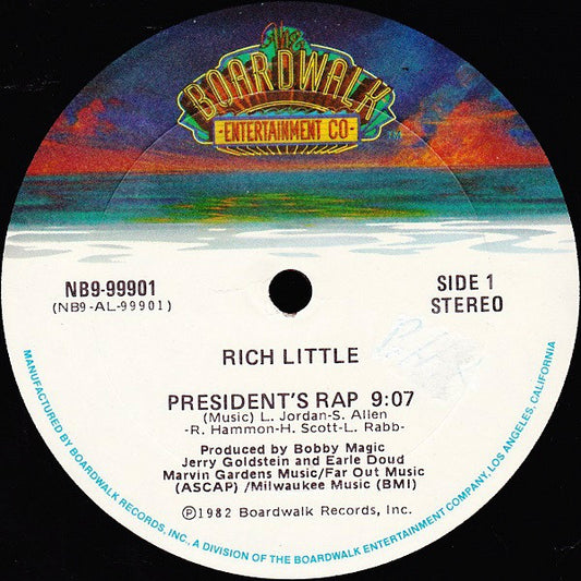 Rich Little : President's Rap (12")