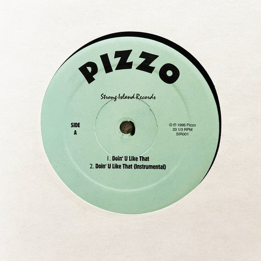 Pizzo : Doin' U Like That (12", Tea)