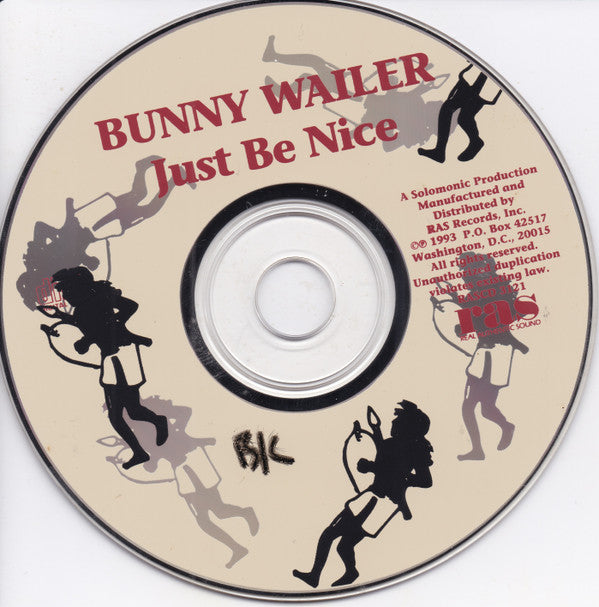 Bunny Wailer : Just Be Nice (CD, Album)