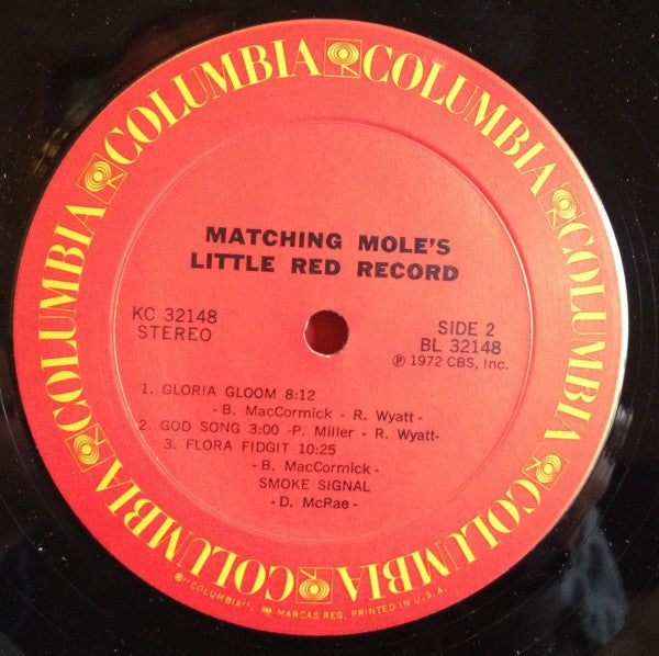 Matching Mole : Matching Mole's Little Red Record (LP, Album)