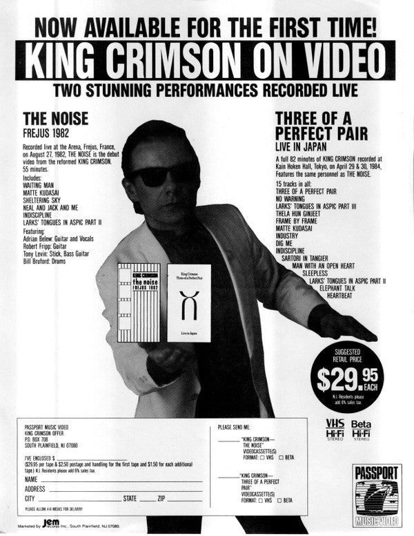 Robert Fripp : Network (12", MiniAlbum, Comp)