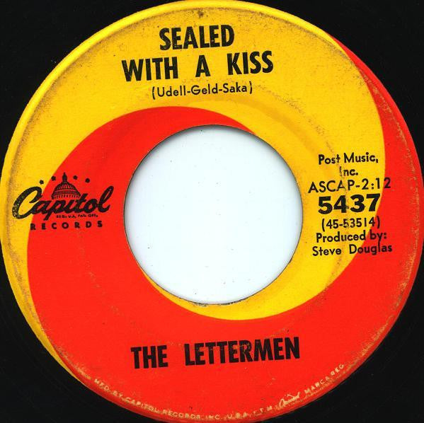 The Lettermen : Theme From "A Summer Place" / Sealed With A Kiss (7", Single, Scr)