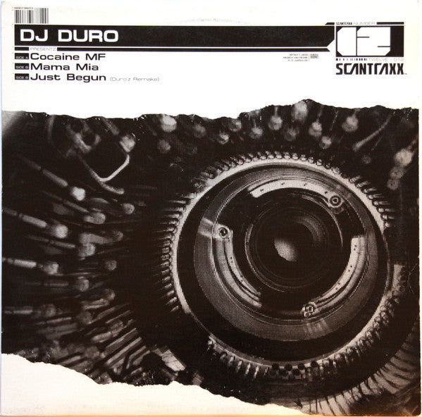 DJ Duro : Cocaine MF / Mama Mia / Just Begun (Duro'z Remake) (12")