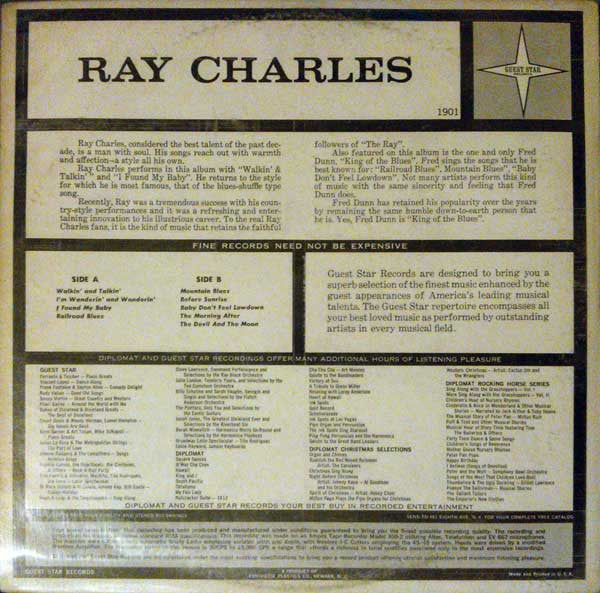 Ray Charles, Fred Dunn : Ray Charles (LP, Comp)