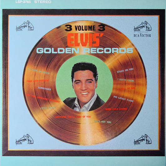 Elvis Presley : Elvis' Golden Records, Vol. 3 (LP, Comp)