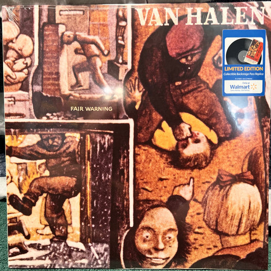 Van Halen : Fair Warning (LP, Album, Ltd, RE)