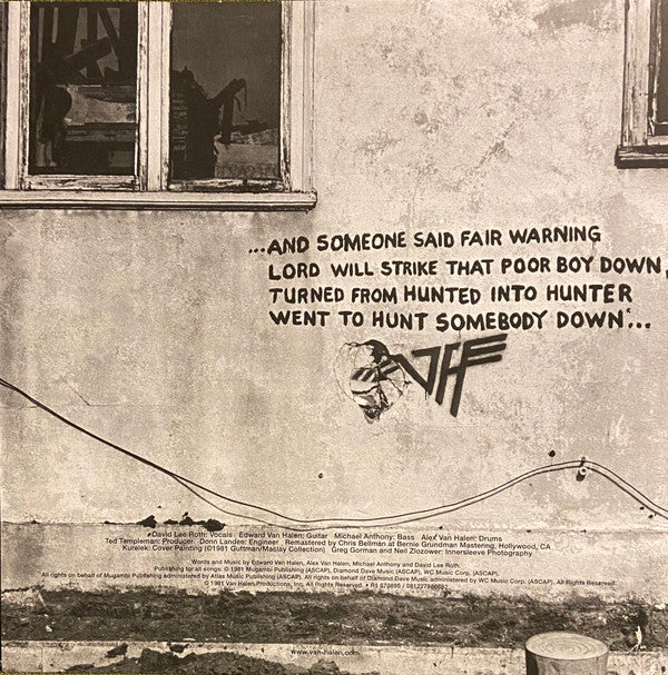 Van Halen : Fair Warning (LP, Album, Ltd, RE)