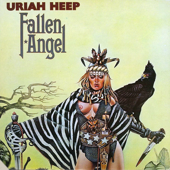 Uriah Heep : Fallen Angel (LP, Album, San)