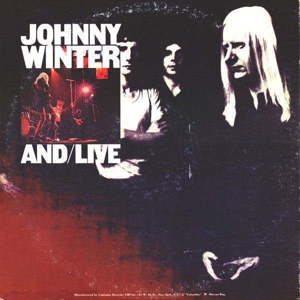Johnny Winter And : And/Live (2xLP, Comp, Gat)