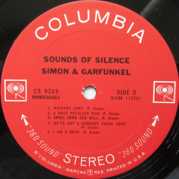 Simon & Garfunkel : Sounds Of Silence (LP, Album)