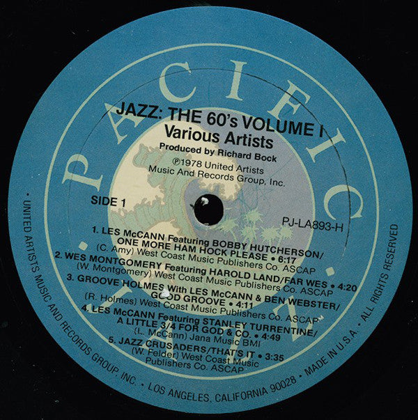 Various : Jazz: The 60's Volume I (LP, Comp)