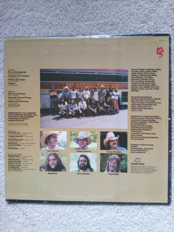 The Marshall Tucker Band : Searchin' For A Rainbow (LP, Album, Ter)