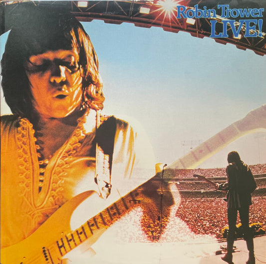 Robin Trower : Robin Trower Live! (LP, Album, Pit)
