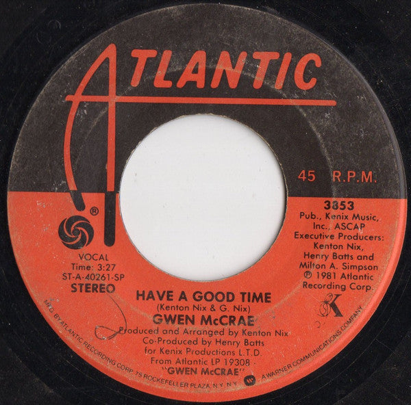 Gwen McCrae : Funky Sensation (7", SP )