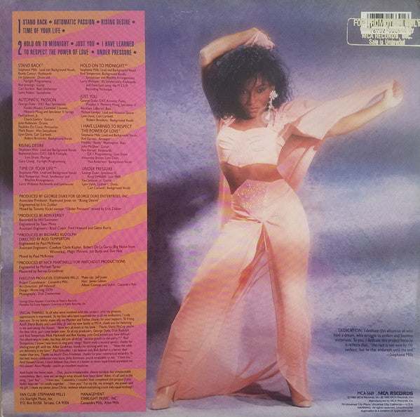 Stephanie Mills : Stephanie Mills (LP, Album, Pin)