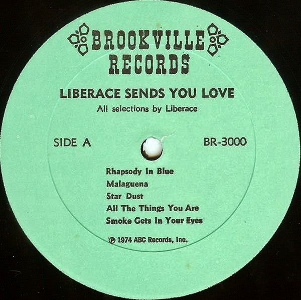 Liberace : Liberace Sends You Love (3xLP, Comp)