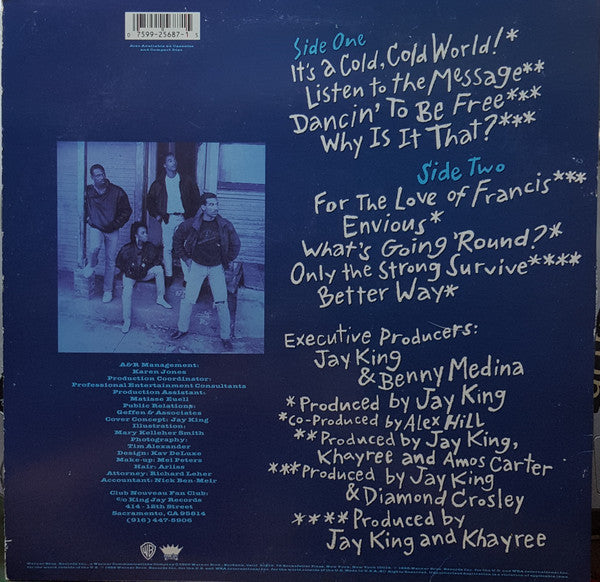 Club Nouveau : Listen To The Message (LP, Album, SRC)