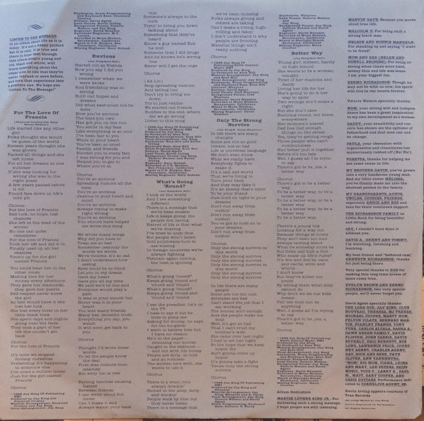 Club Nouveau : Listen To The Message (LP, Album, SRC)