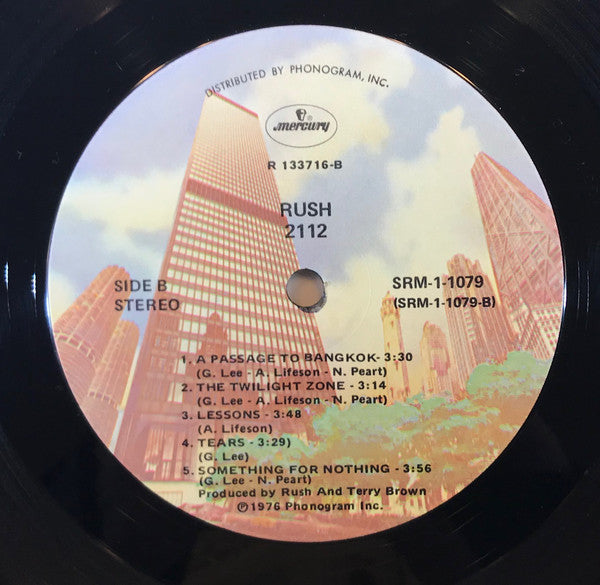 Rush : 2112 (LP, Album, Club, RCA)