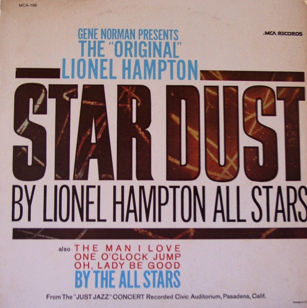 Lionel Hampton All Stars / The All Stars (7) : The "Original" Star Dust (LP, Album, RE, RP)