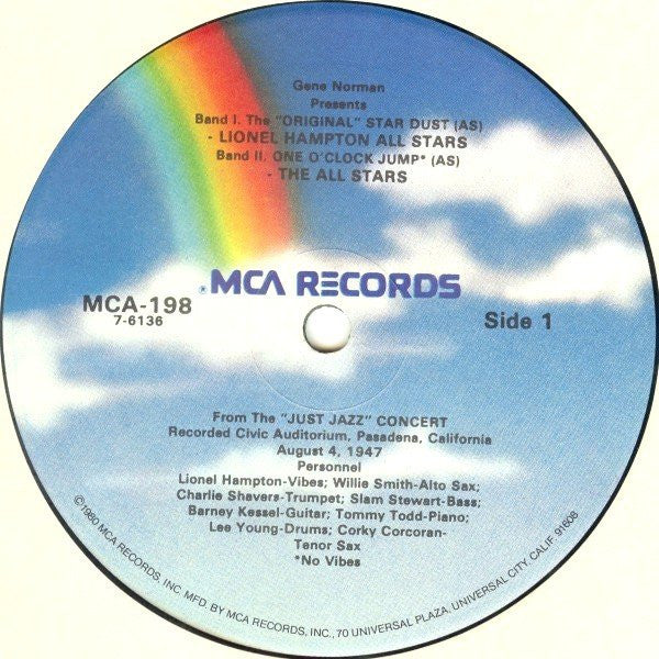 Lionel Hampton All Stars / The All Stars (7) : The "Original" Star Dust (LP, Album, RE, RP)