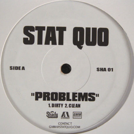 Stat Quo : Problems (12")