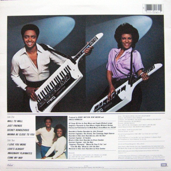 René & Angela : Wall To Wall (LP, Album, Win)