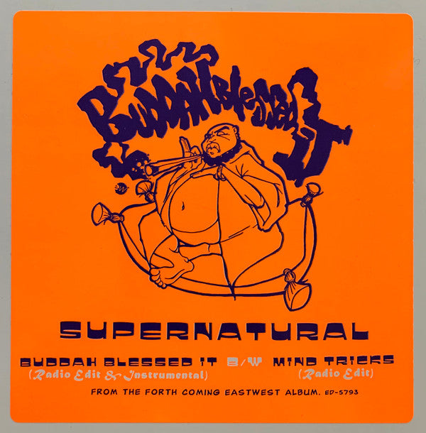 Supernatural (2) : Buddah Blessed It / Mind Tricks (12", Promo)