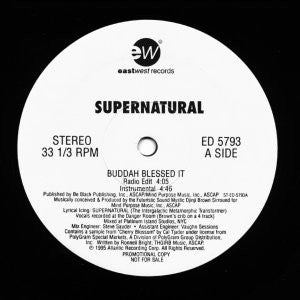 Supernatural (2) : Buddah Blessed It / Mind Tricks (12", Promo)