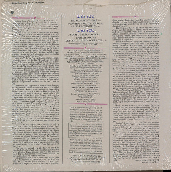 Mingus Dynasty : Live At Montreux (LP, Album)