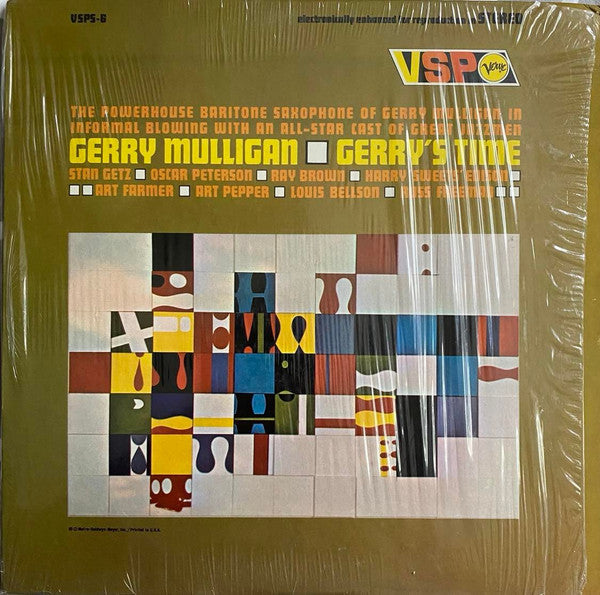Gerry Mulligan : Gerry's Time (LP, Comp, MGM)