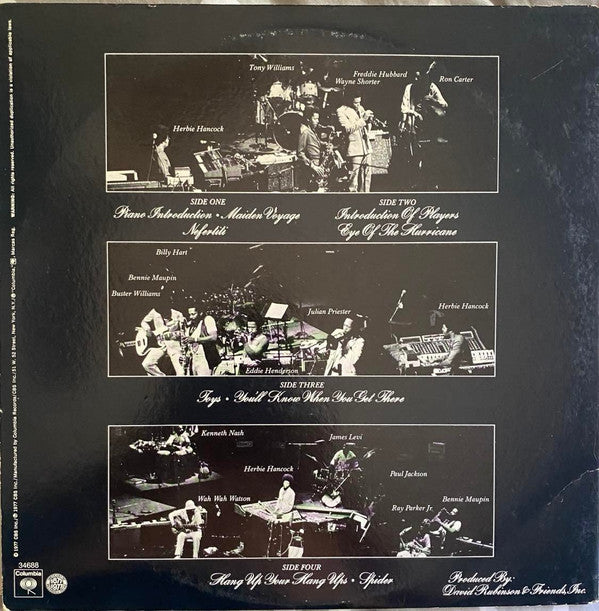 Herbie Hancock : V.S.O.P. (2xLP, Album, Pit)