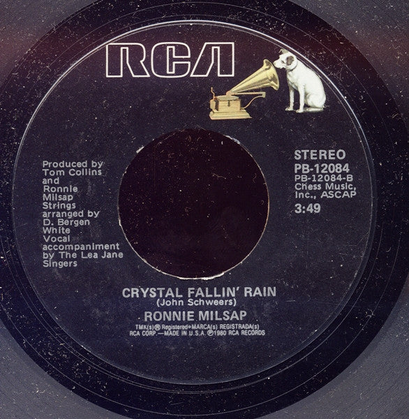 Ronnie Milsap : Smoky Mountain Rain (7", Single, Styrene, Mon)
