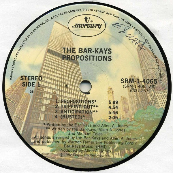Bar-Kays : Propositions (LP, Album, 26)