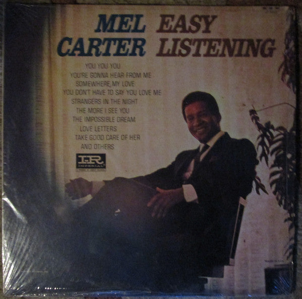 Mel Carter : Easy Listening (LP, Album, Mono)