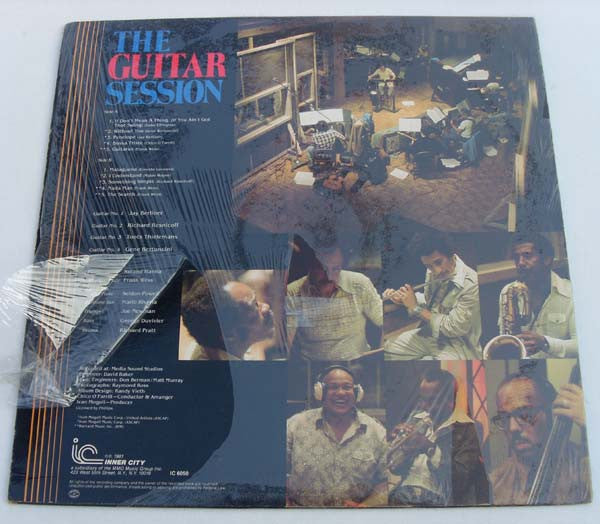 Jay Berliner, Gene Bertoncini, Toots Thielemans, Richard Resnicoff : The Guitar Session (LP, RE)