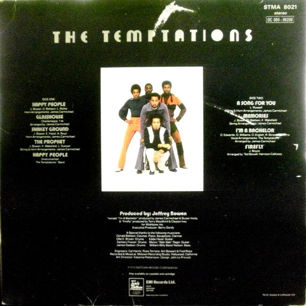 The Temptations : A Song For You (LP, Album)