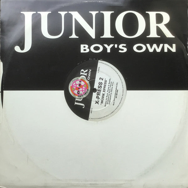 X-Press 2 : Muzik Xpress (12")