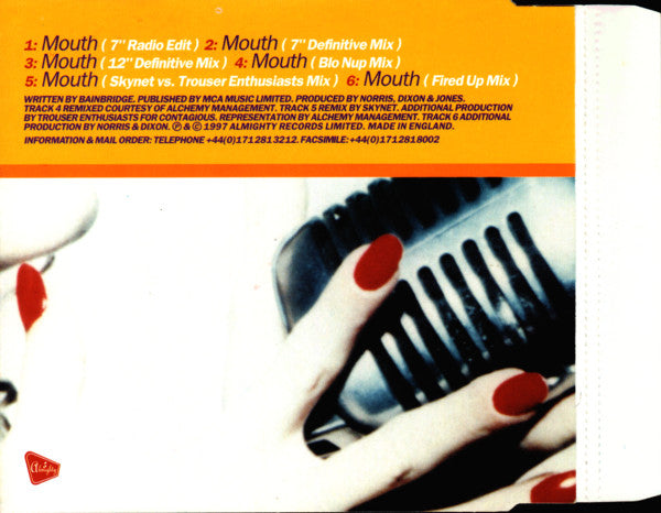 Rochelle (2) : Mouth (CD, Single)