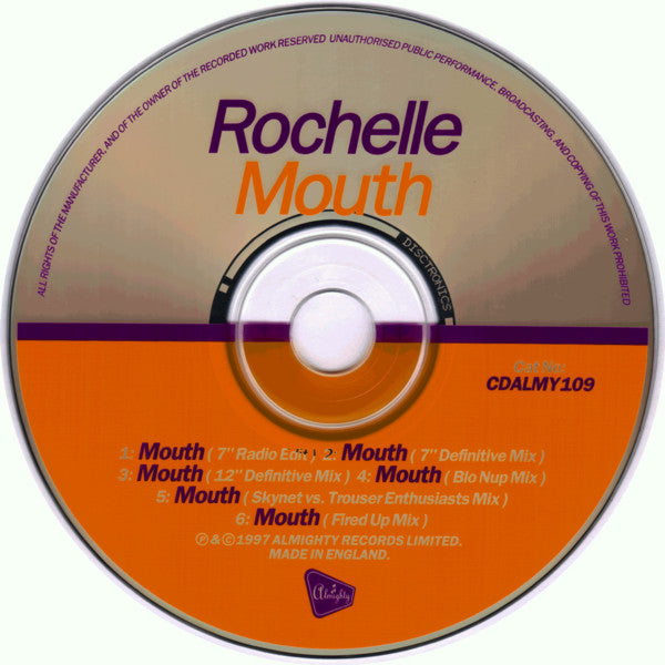 Rochelle (2) : Mouth (CD, Single)