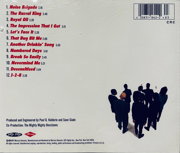 The Mighty Mighty Bosstones : Let's Face It (CD, Album, Club)