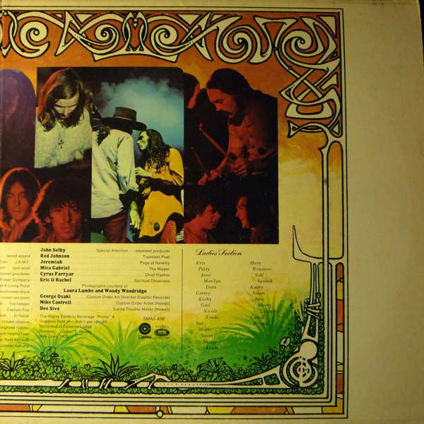 Quicksilver Messenger Service : Just For Love (LP, Album, Win)
