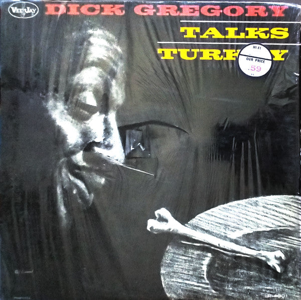 Dick Gregory : Talks Turkey (LP, Album, Mono, Bri)