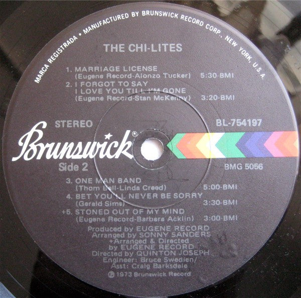 Chi-Lites* : Chi-Lites (LP, Album)