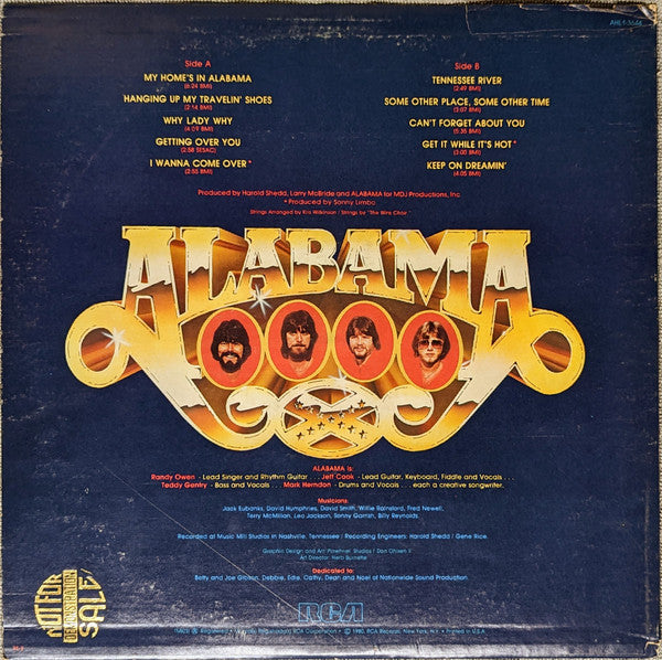 Alabama : My Home's In Alabama (LP, Album, Rei)