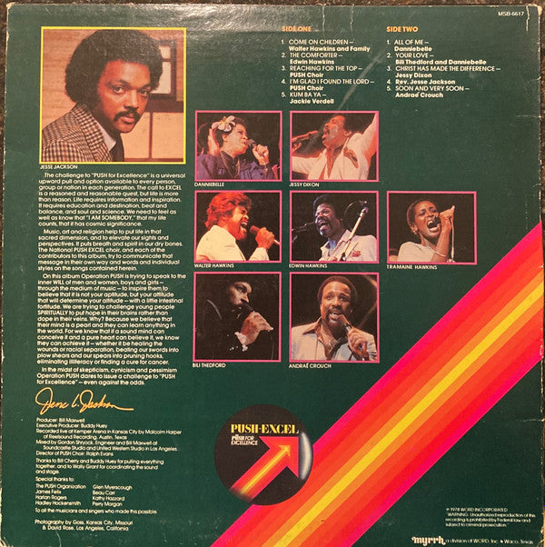 Various : Push For Excellence (LP, Album)