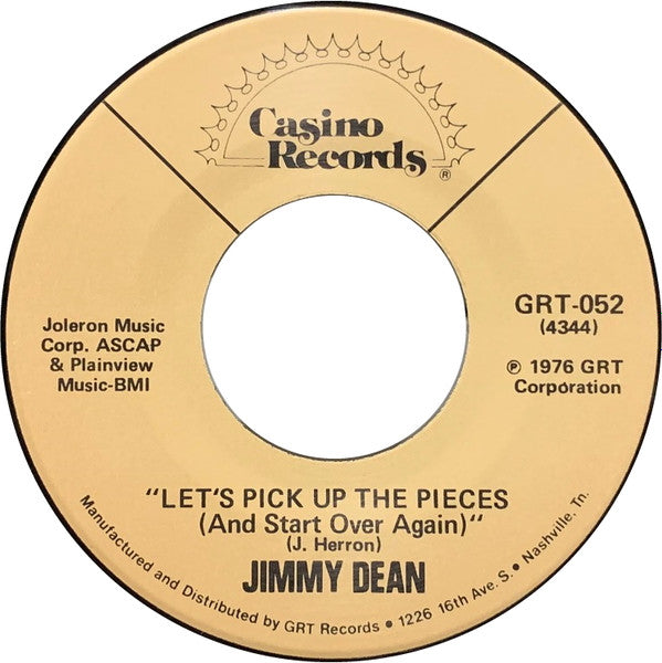 Jimmy Dean : I.O.U. (7", Single)