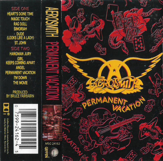 Aerosmith : Permanent Vacation (Cass, Album, SR)