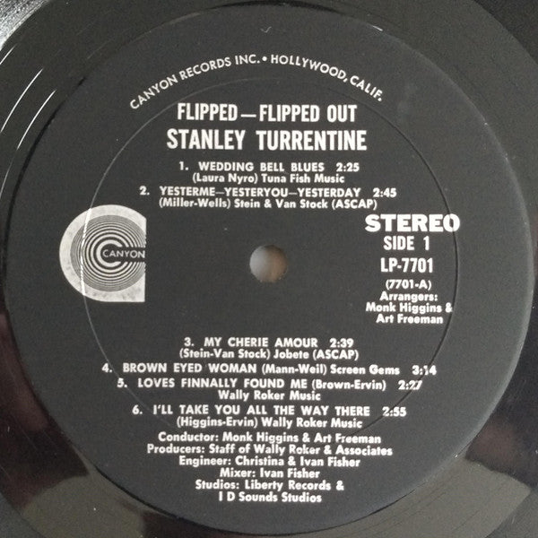 Stanley Turrentine : Flipped - Flipped Out (LP, Album, Mon)